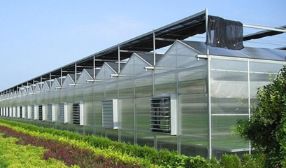 現代新型溫室大棚設計圖