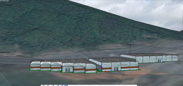 4448平方米聯棟溫室型藥草霧培工廠及茶餐廳設計